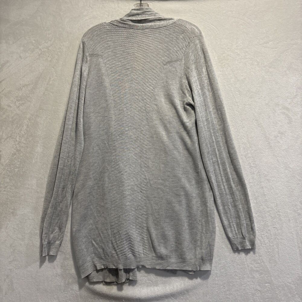 CYRUS Open Front Lightweight Viscose Knit Cardigan Women's Size XL Gray NWT - Picture 7 of 15